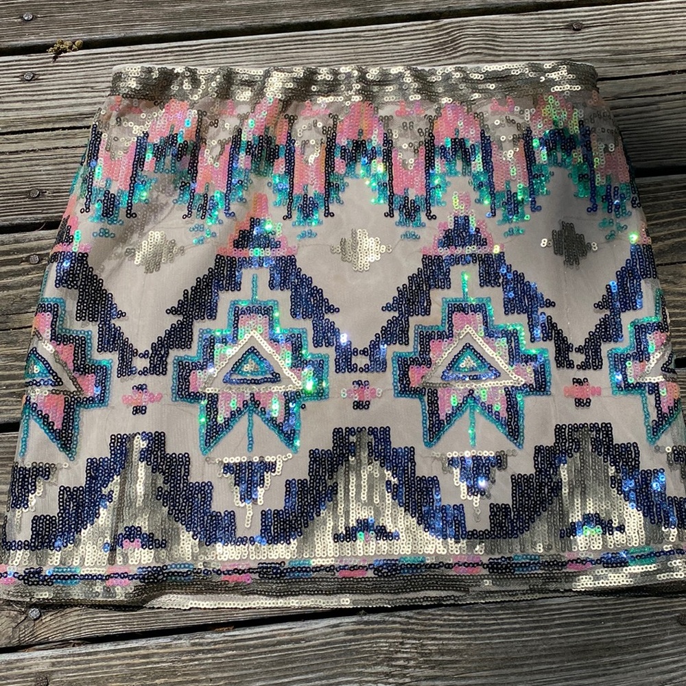 Beautiful sequins skirt